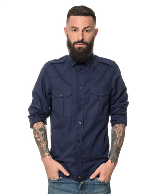 ROCK-IT Apparel Men Long Sleeve Worker Shirt – Regular Fit