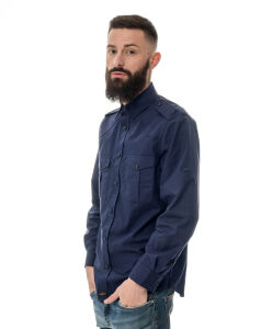 Leder/Jeans Jacke