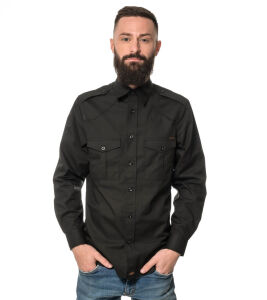 ROCK-IT Apparel Herren Langarm Hemd - Worker Shirt...