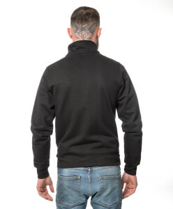 Heavy zipped Sweater XS Schwarz