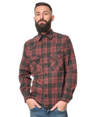 Mens Flannel Shirt Longsleeve