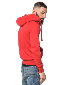 Heavy zipped Hoodie slim fit XL Red