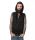 Heavy zipped Hoodie sleeveless M Schwarz